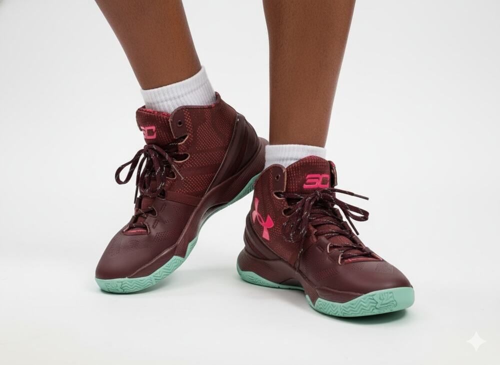 Under Armour Curry 2 Mid "Northern Lights" 2015 Original Release Men's Size 8